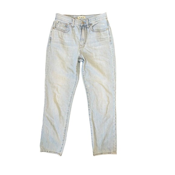 Madewell‎ The Perfect Vintage Jeans Womens Size 27 Blue Light Wash High-Rise - Picture 2 of 13